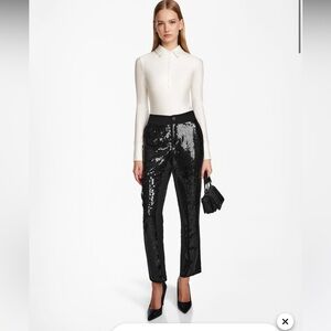 RUDSAK Lear Women’s Sequin Pants Black Limited Edition BRAND NEW Size Small
